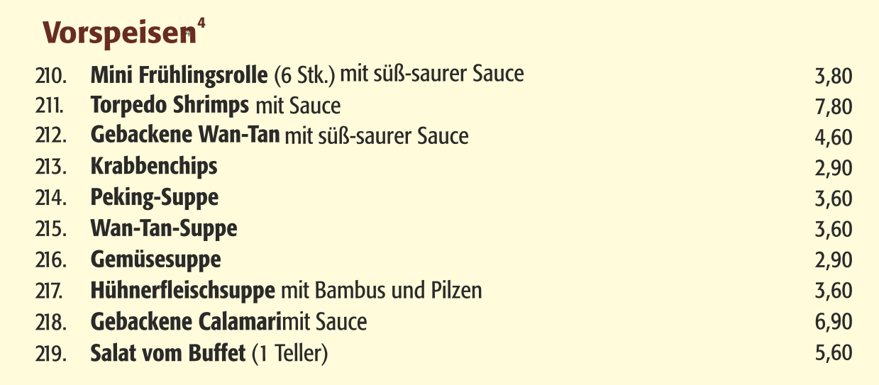 Wok Garten China Restaurant